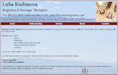 Luba Kudimova, RMT, Toronto, Richmond Hill